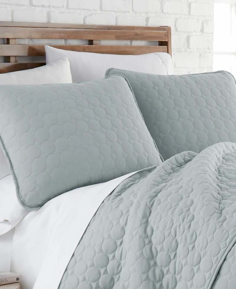 Southshore Fine Linens Ultra-Soft Lightweight Embroidered 3-Pc. Quilt Set, Full/Queen