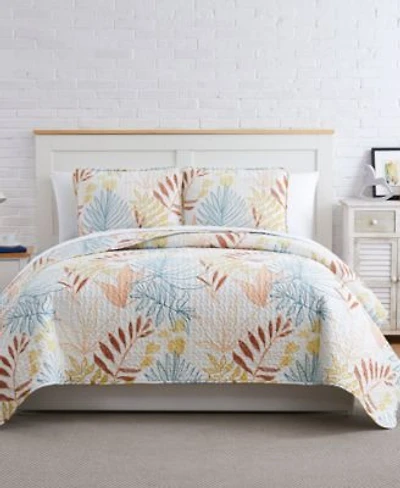 Southshore Fine Linens Tropic Leaf 3 Pc. Quilt Sets