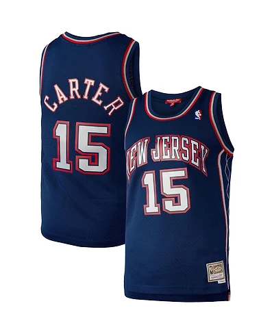 Women's Mitchell & Ness Vince Carter Navy New Jersey Nets Hardwood Classics 2006 Swingman