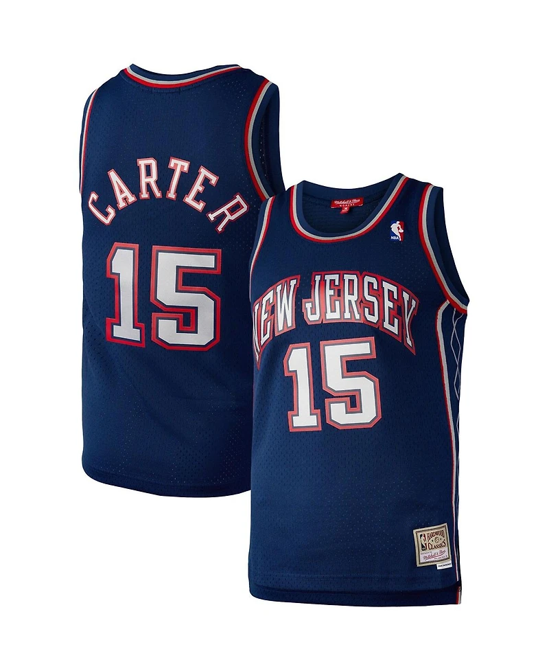 Women's Mitchell & Ness Vince Carter Navy New Jersey Nets Hardwood Classics 2006 Swingman