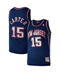 Women's Mitchell & Ness Vince Carter Navy New Jersey Nets Hardwood Classics 2006 Swingman