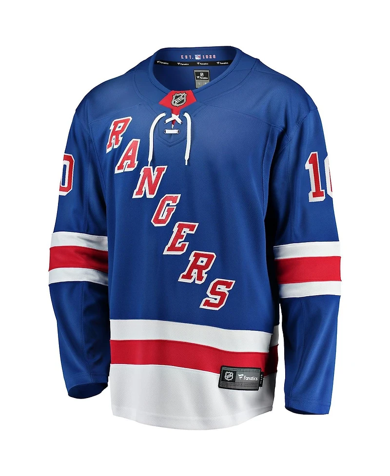 Men's Fanatics Artemi Panarin Blue New York Rangers Home Premier Breakaway Player Jersey
