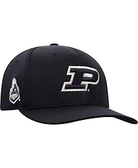 Men's Top of The World Black Purdue Boilermakers Reflex Logo Flex Hat