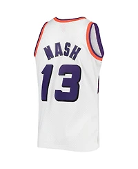 Men's Mitchell & Ness Steve Nash White Phoenix Suns 1996-1997 Authentic Hardwood Classics Swingman Jersey