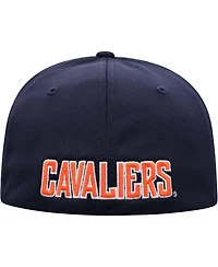 Men's Top of The World Navy Virginia Cavaliers Reflex Logo Flex Hat