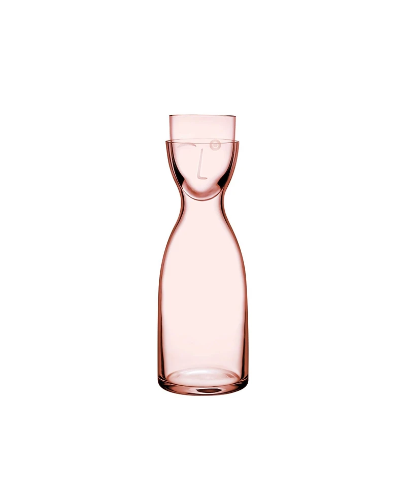Nude Glass Mr. & Mrs. Night Carafe, Tall