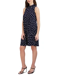 Robbie Bee Petite Bow-Back Trapeze Dress