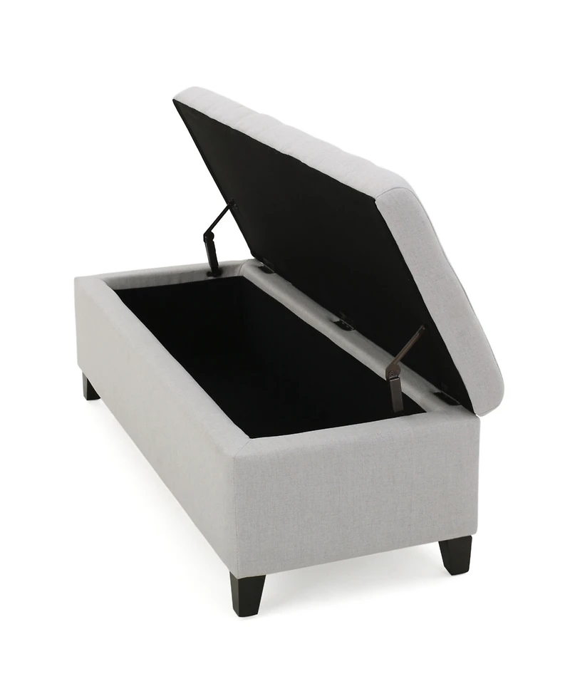 Mission Storage Ottoman