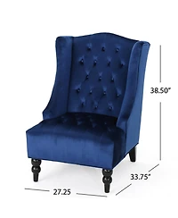 Toddman High-Back Club Chair