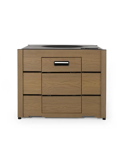 Archie Outdoor Rectangle Fire Pit