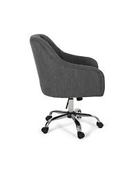 Barbour Tufted Home Office Chair with Swivel Base