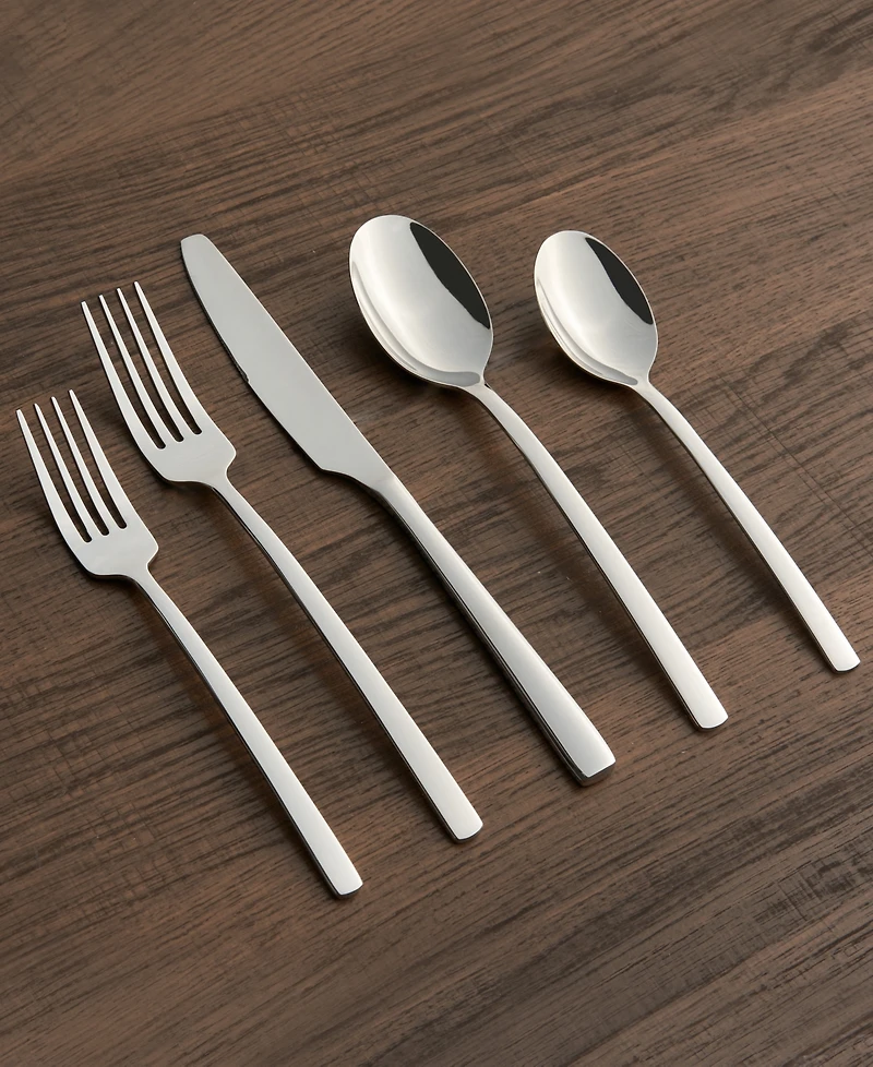 Cambridge Silversmiths Beacon Mirror 20-Piece Flatware Set, Service for 4