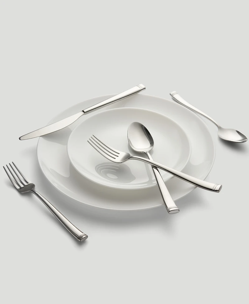 Cambridge Silversmiths Kingsland Mirror 20-Piece Flatware Set, Service for 4