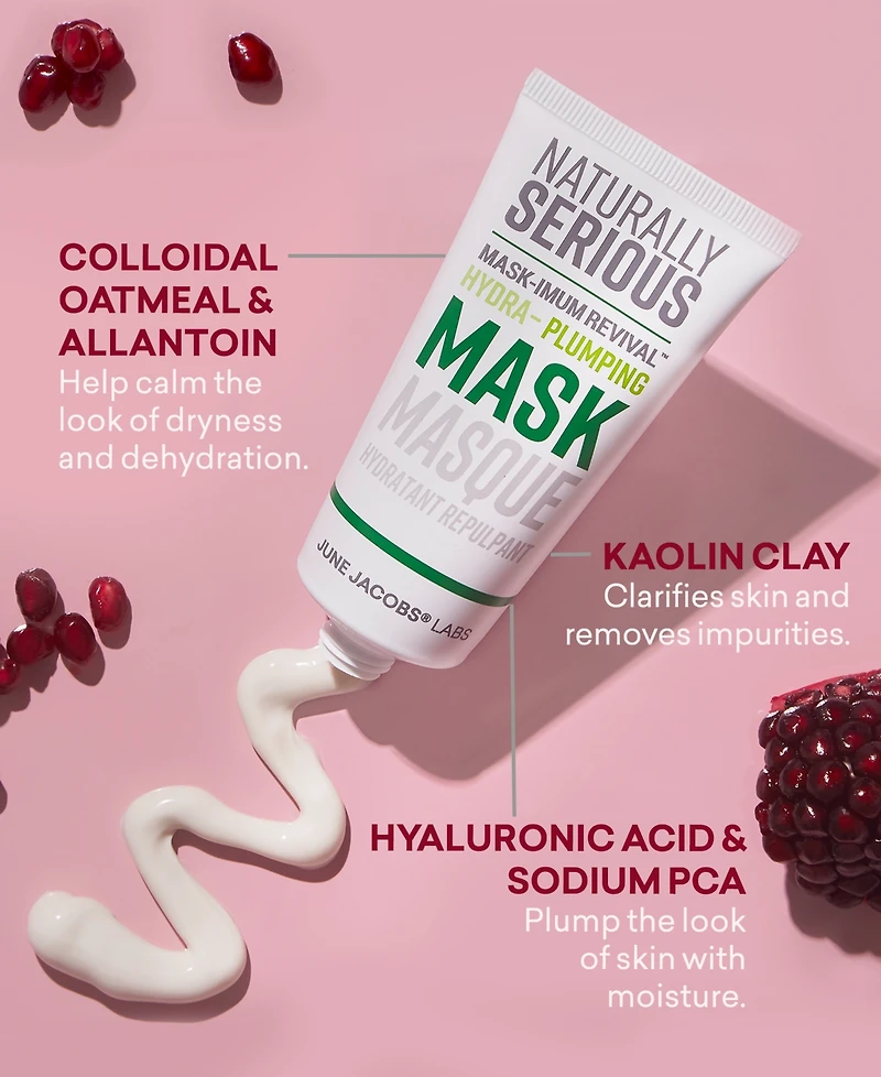 Naturally Serious Mask-imum Revival Hydra-Plumping Mask, 1.7 oz.