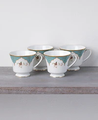 Noritake Lodi's Morning 8 Oz Cups, Set of 4