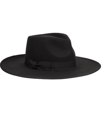 Angela & William Women's Wide Brim Felt Rancher Fedora Hat