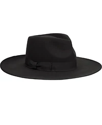 Angela & William Women's Wide Brim Felt Rancher Fedora Hat