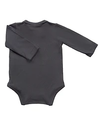 Baby Boys and Girls Viscose from Bamboo Ribbed Long Sleeve Bodysuit