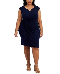 Connected Plus Side-Tab Dress