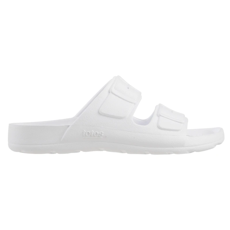 Totes Women's Everywear Double Buckle Slides