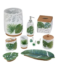 Avanti Viva Palm Leaf Cut-Out Resin Tumbler