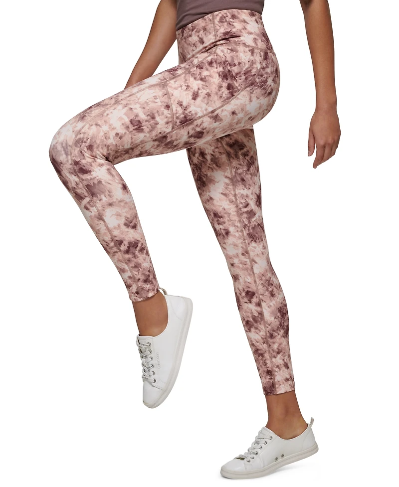 Calvin Klein Performance Printed High-Rise 7/8 Leggings