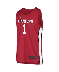 Men's and Women's Nike #1 Cardinal Stanford Replica Basketball Jersey