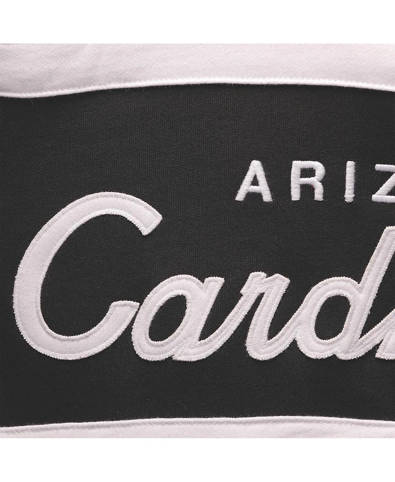 Men's Mitchell & Ness Cardinal, Black Arizona Cardinals Head Coach Pullover Hoodie