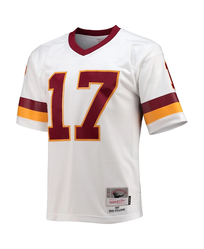 Men's Mitchell & Ness Doug Williams White Washington Football Team 1987 Legacy Replica Jersey