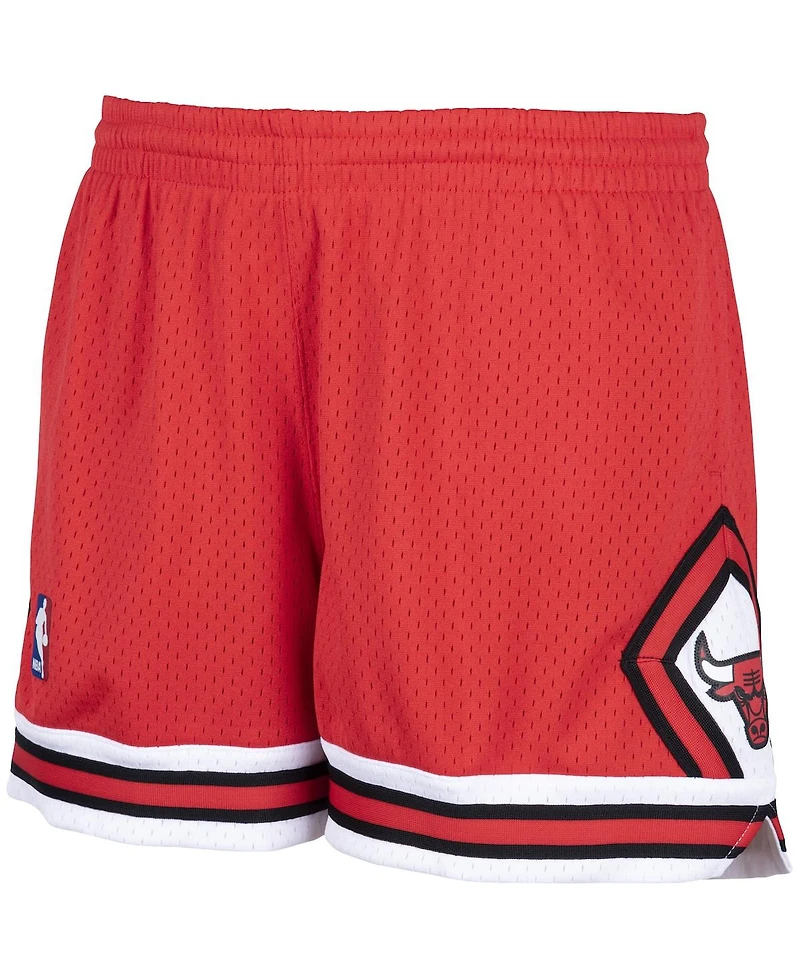 Women's Mitchell & Ness Red Chicago Bulls Jump Shot Shorts