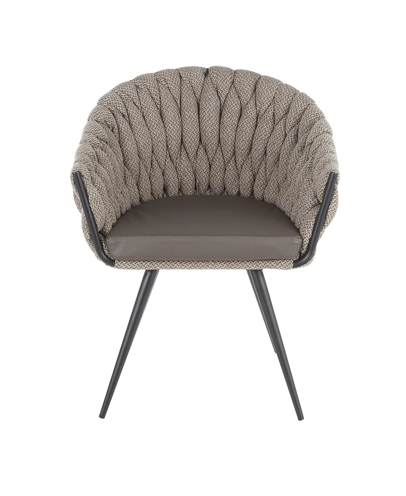 Lumisource Braided Matisse Contemporary Chair