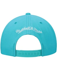 Men's Mitchell & Ness Teal San Antonio Spurs Hardwood Classics Team Ground 2.0 Snapback Hat