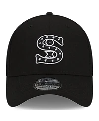 Men's New Era Black Chicago White Sox 2022 Batting Practice 39THIRTY Flex Hat
