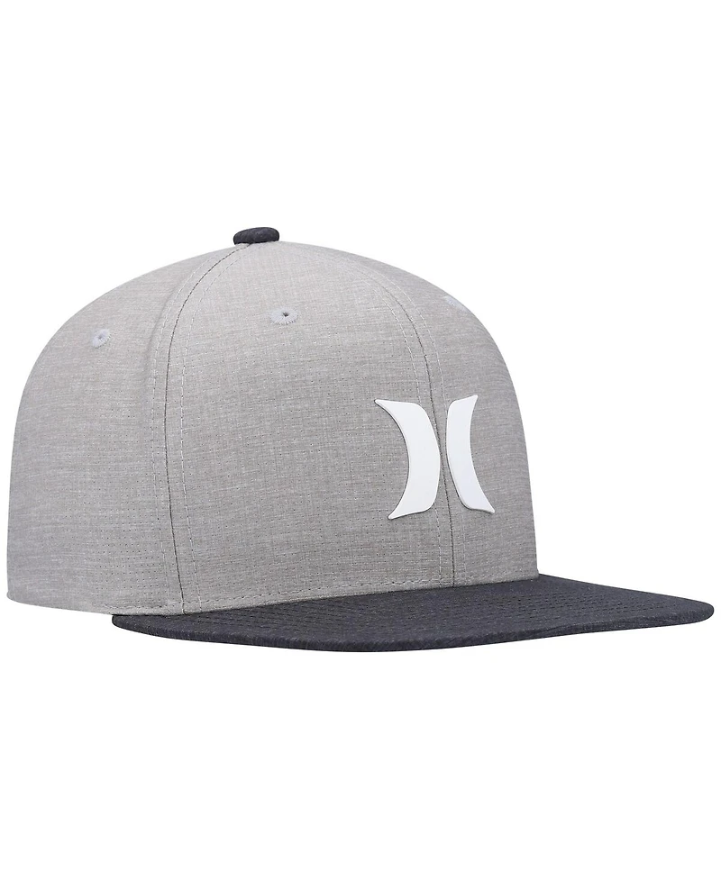 Men's Hurley Gray Phantom Core Snapback Hat