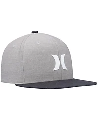 Men's Hurley Gray Phantom Core Snapback Hat
