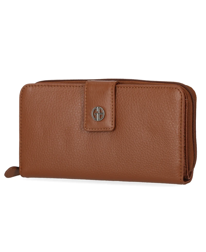 Giani Bernini Softy Leather All One Wallet, Exclusively at Macy's