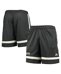Men's adidas Charcoal Kansas Jayhawks Reverse Retro Basketball Shorts