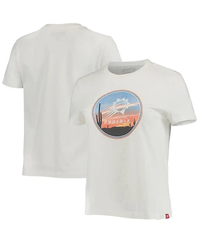 Women's Sportiqe White Phoenix Suns Arcadia T-shirt