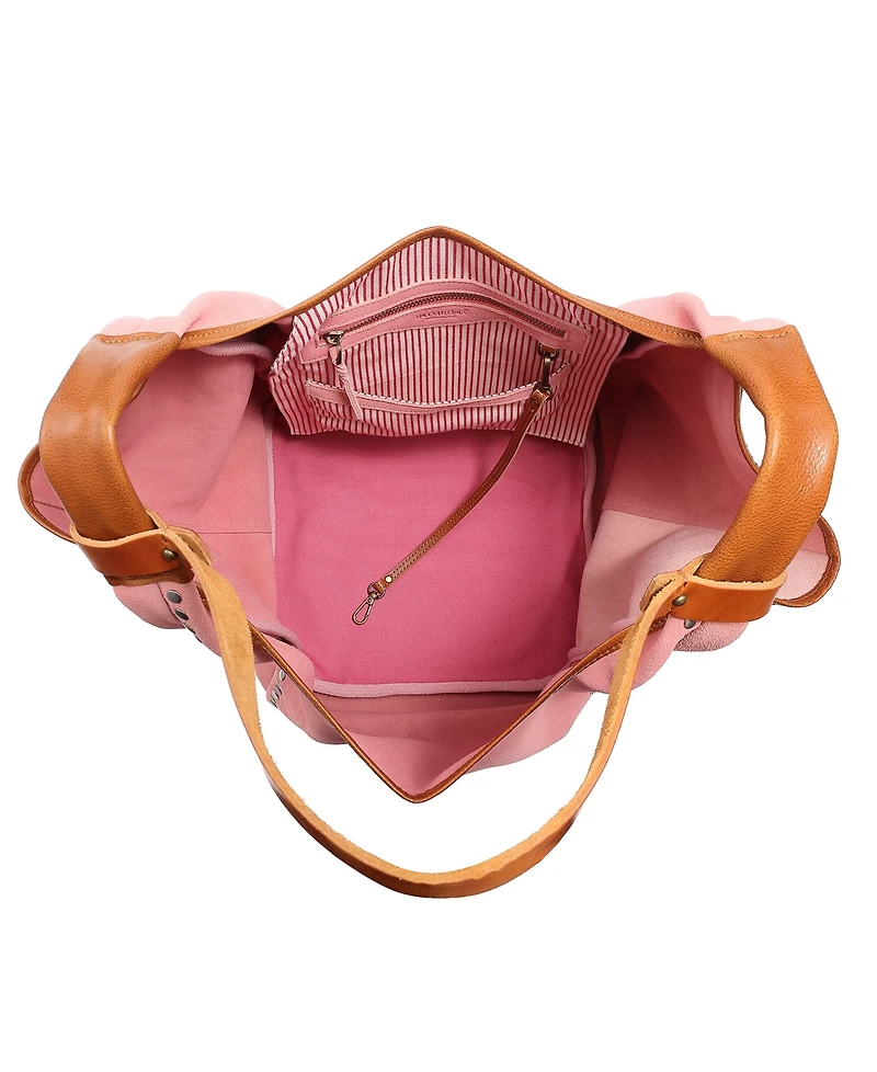 Old Trend Women's Genuine Leather Rose Valley Hobo Bag