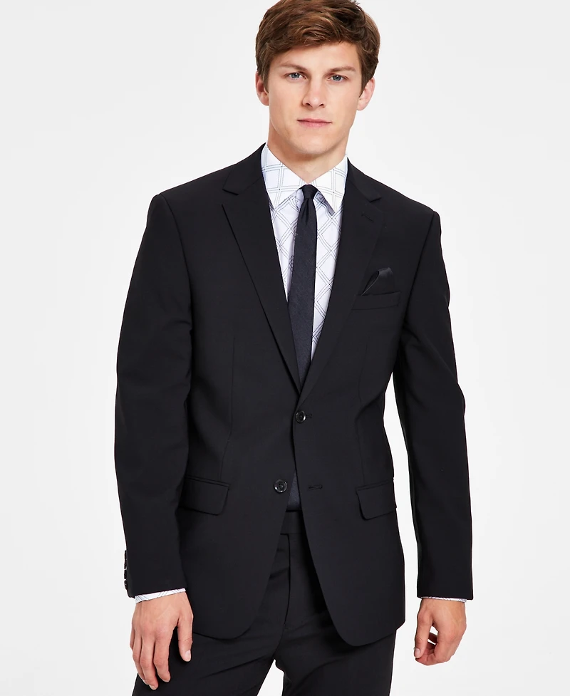 Bar Iii Men's Skinny Fit Wrinkle-Resistant Wool-Blend Suit Separate Jacket, Created for Macy's - Close Out!
