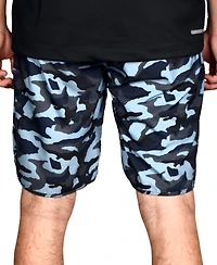Vintage 1946 Men's Regular Fit Camo Print Windjammer Shorts