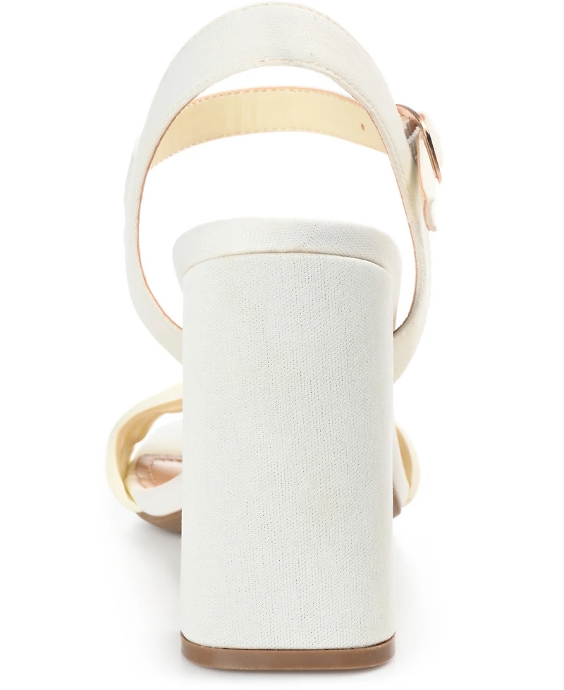 Journee Collection Women's Skiler Block Heel Sandals