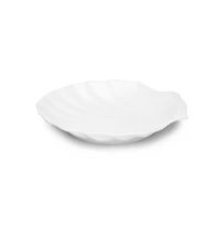 Q Squared Melamine 16" Shell Serving Platter