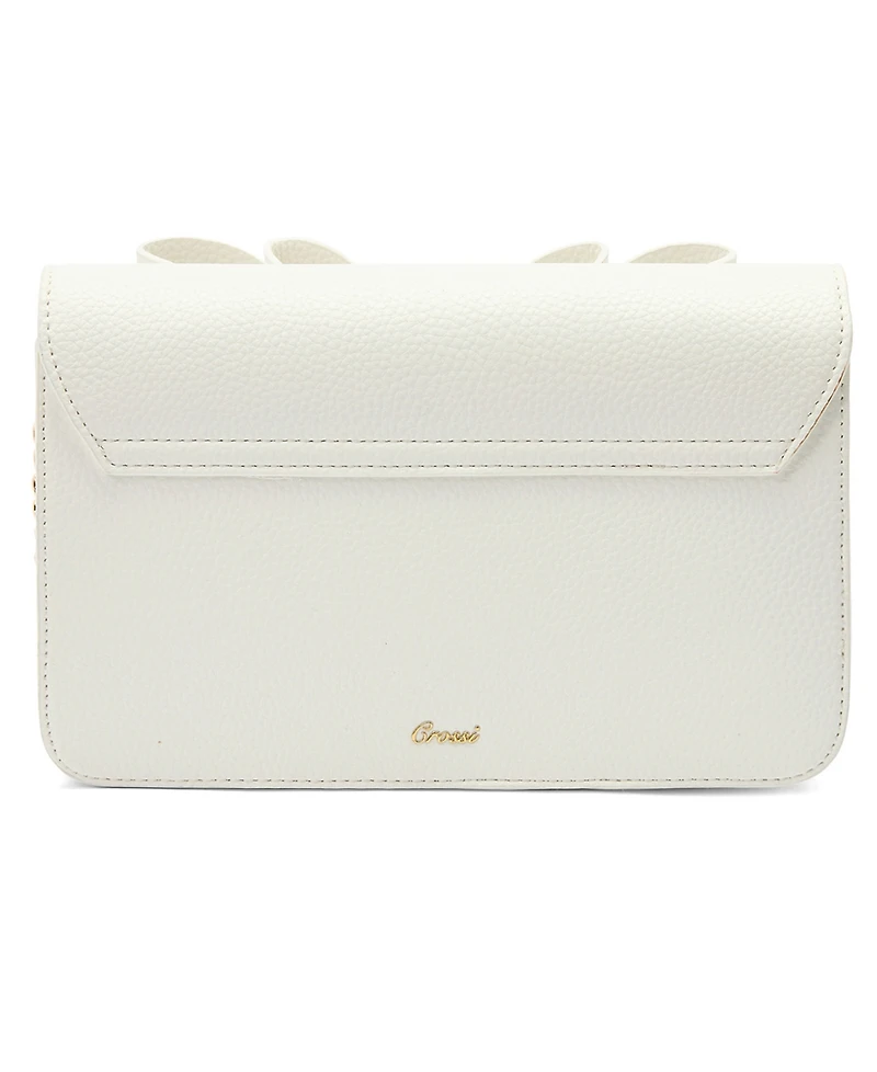 Women's Overflap Double Bowtie Crossbody Bag