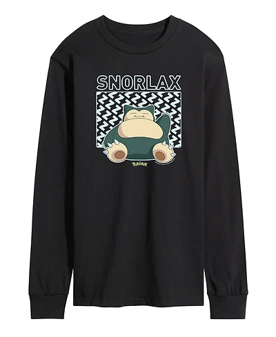 Men's Pokemon Snorlax Long Sleeve T-shirt