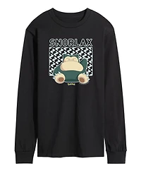 Men's Pokemon Snorlax Long Sleeve T-shirt