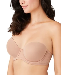 Wacoal Red Carpet Full Figure Underwire Strapless Bra 854119, Up To I Cup