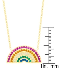 Macy's Women's Rainbow Pendant Necklace