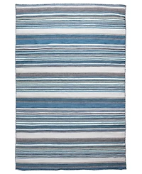 Liora Manne' Sonoma Malibu Stripe 5' x 7'6" Outdoor Area Rug