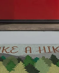 Liora Manne' Frontporch Take A Hike 2'6" x 4' Outdoor Area Rug